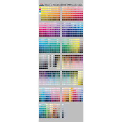 CMYK Pantone Chart Thumbnail